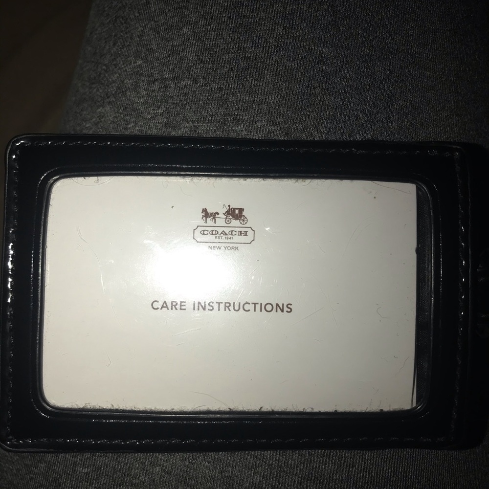 Coach ID Holder